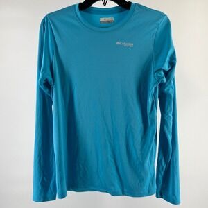 Columbia PFG Kids Long Sleeve Shirt Blue XL‎ 18/20 Performance Fishing Gear